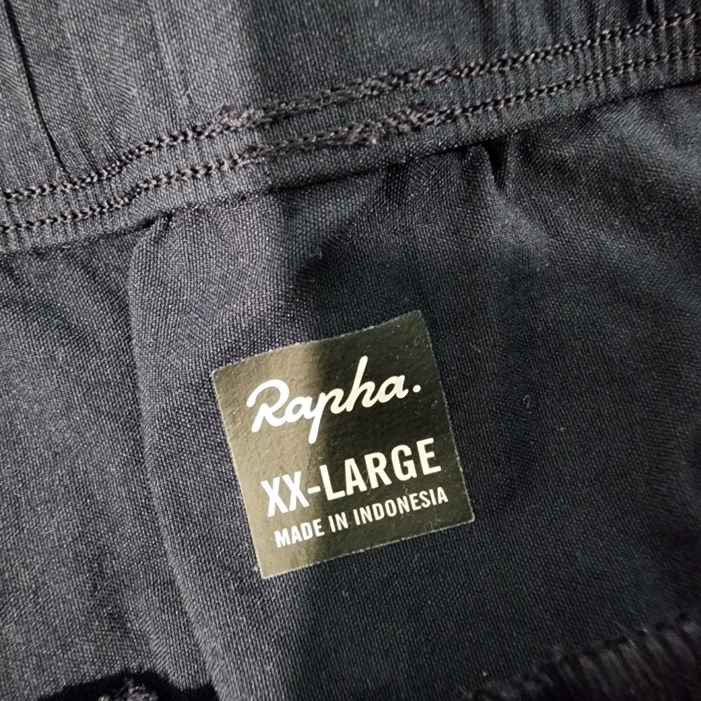 Rapha Easy Tech Pants Men's XXL Navy Blue Nylon Stretch Belt Pull-on Commuter - Picture 8 of 9